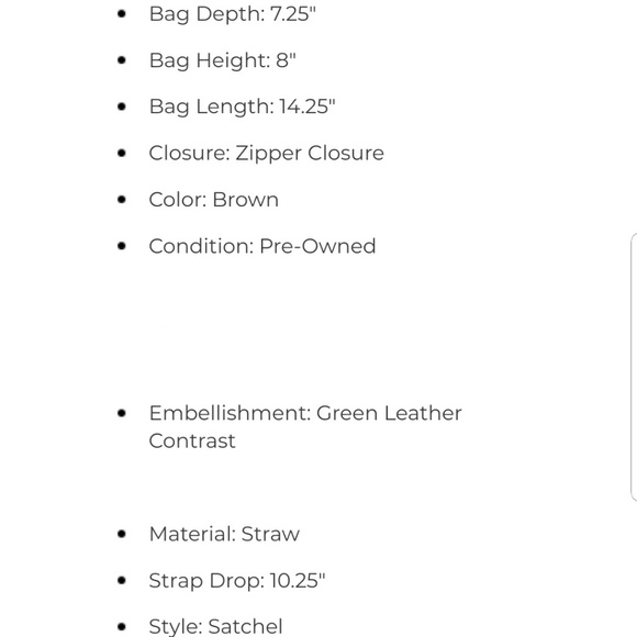 100% Authentic Burberry Satchel Rare Green Leather / Staw - Picture 7 of 8